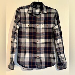 Express Flannel Shirt Size Small 100% Cotton